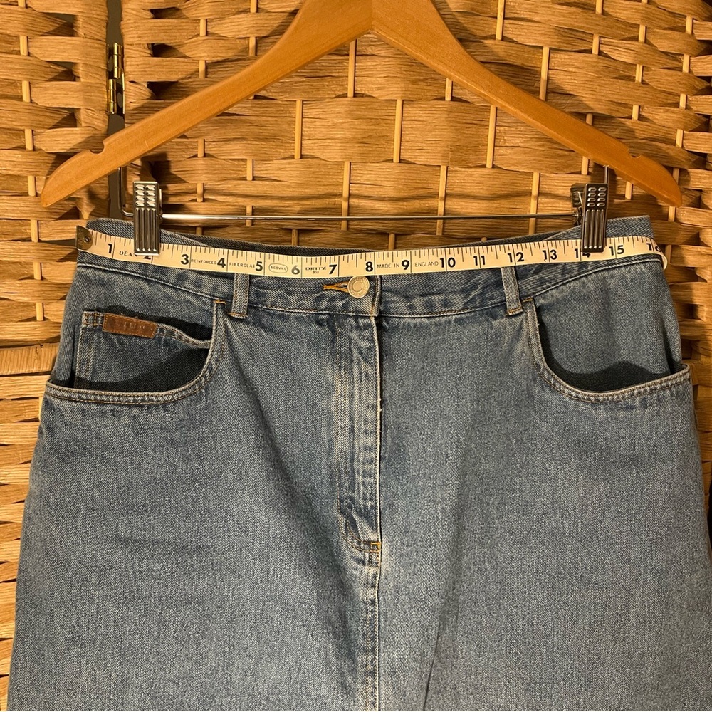 Vintage Pendleton Denim Skirt - Picture 14 of 14